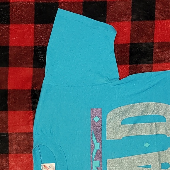 Vintage. Made in USA. Jerzees. MY DAD IS THE GREATEST.  Tee shirt size Large - Picture 4 of 15